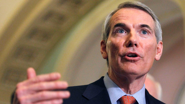 PHOTO: Sen. Rob Portman, R-Ohio speaks on Capitol Hill in Washington, Feb. 15, 2011.