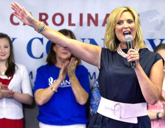 Ann Romney Sunny in Yellow