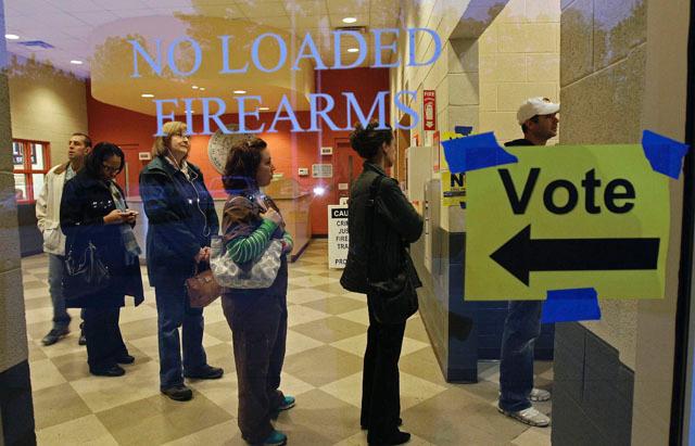 Voting Scenes from Across the Country 