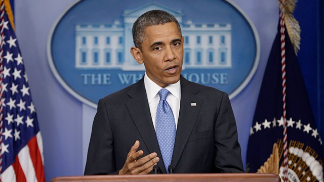 PHOTO: President Obama press conference