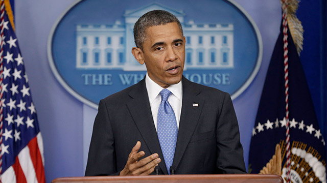 PHOTO: President Obama press conference