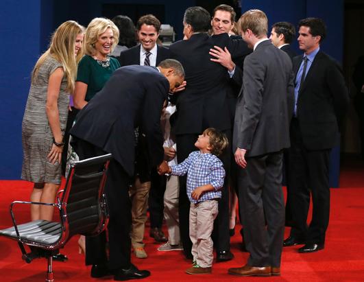 Gestures During the Debate