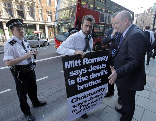 Who Says Protesters Don't Have a Sense of Humor?