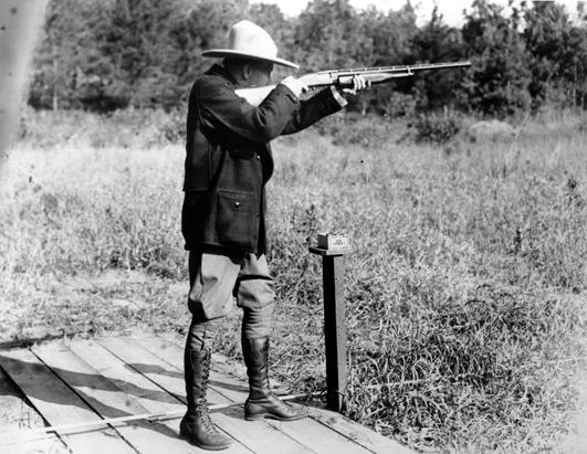 US Presidents Holding Guns