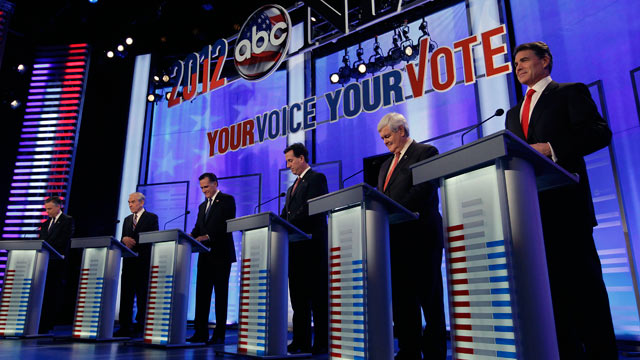 PHOTO: GOP debate
