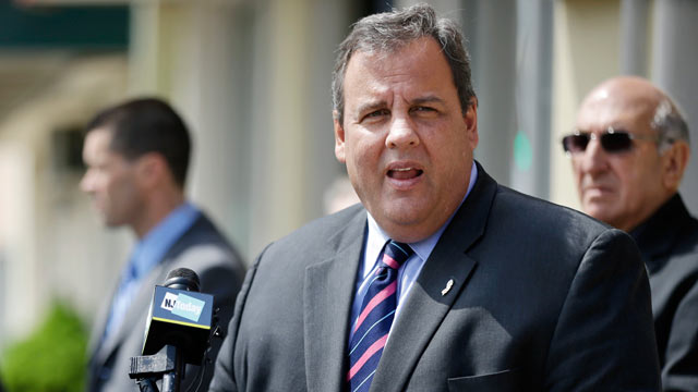 PHOTO: New Jersey Gov. Chris Christie is leading his gubernatorial campaign opponent, Barbara Buono, by 30 points.