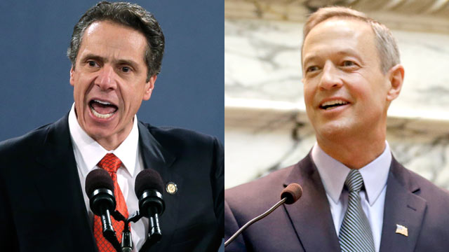 PHOTO: New York Gov. Andrew Cuomo and Maryland Gov. Martin OMalley both want to enact gun legislation that would make each of their states the toughest in the country.