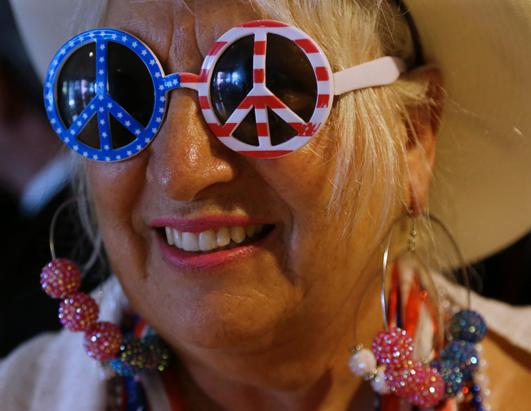 Crazy Signs and Buttons at the GOP Convention