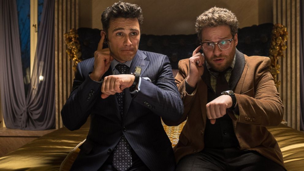 PHOTO: James Franco, left, and Seth Rogen in a scene from the "The Interview."