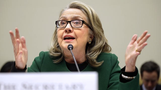 PHOTO: Secretary of State Hillary Rodham Clinton testifies on Capitol Hill, Jan. 23, 2013, before the House Foreign Affairs Committee.