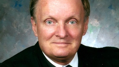 PHOTO: 5th U.S. Circuit Court of Appeals, Judge Jerry E. Smith is seen in New Orleans on April 6, 2012.