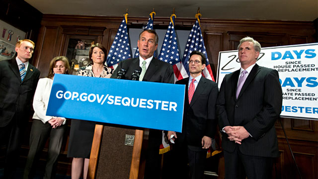 PHOTO: John Boehner and GOP leaders
