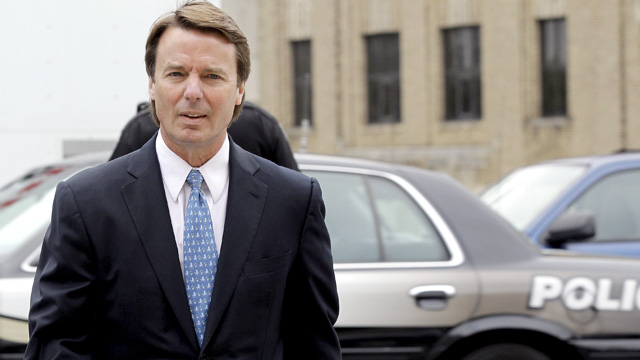 PHOTO: Former senator John Edwards arrives at a federal courthouse in Greensboro, N.C., May 8, 2012.