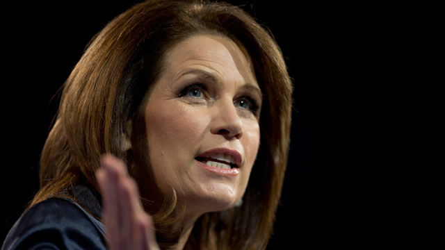 PHOTO: Rep. Michelle Bachmann, R-Minn., speaks at the 40th annual Conservative Political Action Conference in National Harbor, Md., March 16, 2013.