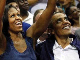 Photos: Michelle Obama Is Chic Courtside