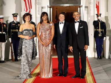 Stars Descend on White House for Obamas' Final State Dinner