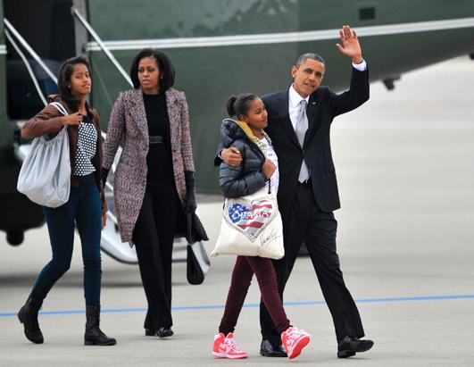 Malia, Sasha's Cutest Moments
