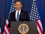 President Barack Obama talks about national security, May 23, 2013, at the National Defense University at Fort McNair in Washington.