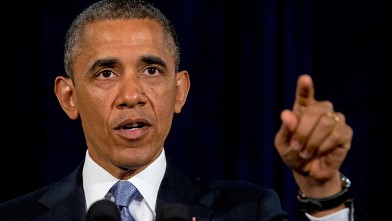 PHOTO: President Barack Obama gestures while speaking in San Jose, Calif. on June 7, 2013.