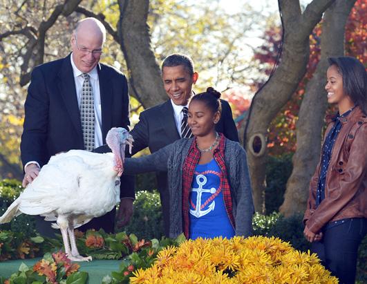 President Obama Pardons Turkey