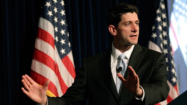 PHOTO: Paul Ryan, speaks at The Ronald Reagan Presidential Library in Simi Valley, Calif., May 22, 2012.