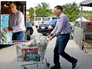 Photos: What's for Dinner? Romney Shops for Groceries