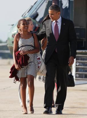Malia and Sasha Through the Years