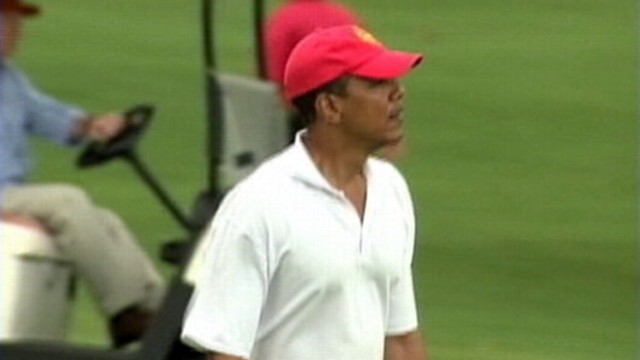 VIDEO: Can House speaker and the president make political progress on the golf course?