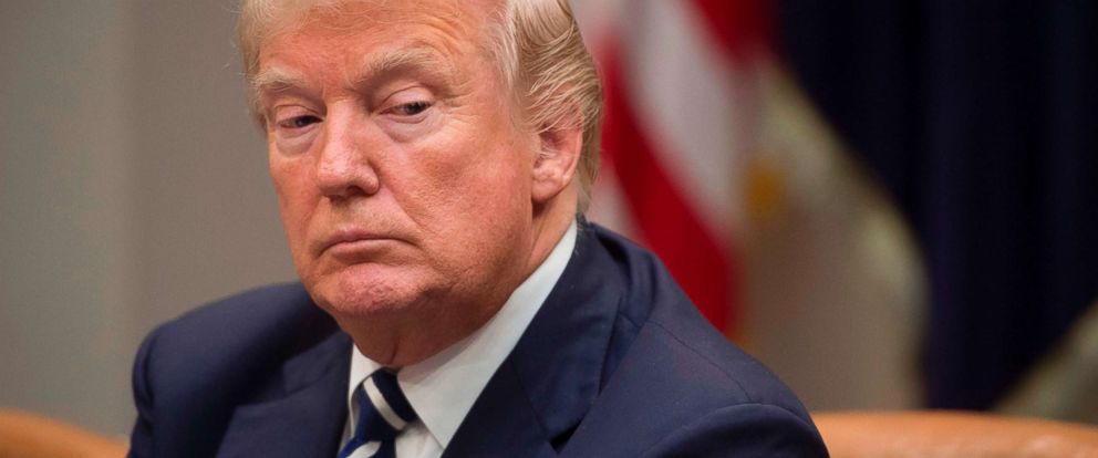 PHOTO: President Donald Trump speaks during a meeting on prison reform in the Roosevelt Room of the White House in Washington, D.C., Jan. 11, 2018.