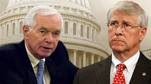 Two of the biggest earmarkers are Republican Senators Thad Cochran and Roger Wicker of Mississippi, which stands to receive $8 million for two rural state airports.