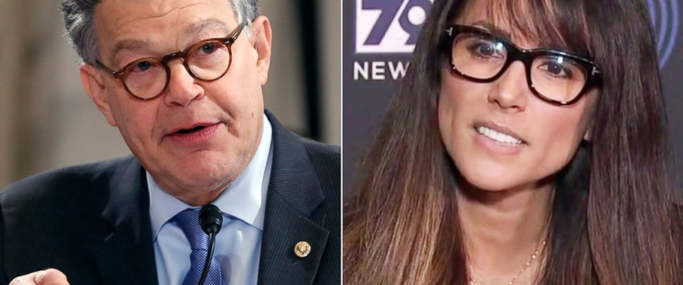 PHOTO: Senate Judiciary Committee member Sen. Al Franken, D-Minn., on Capitol Hill in Washington, Jan. 10, 2017 | Los Angeles radio anchor Leeann Tweeden discusses her allegations of sexual harassment by Al Franken, in Glendale, Calif., Nov. 16, 2017.