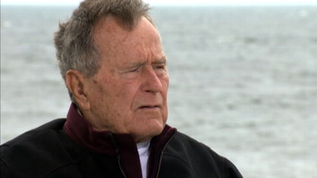 VIDEO: The 88-year-old former president has been in the Dallas hospital since Nov. 23.