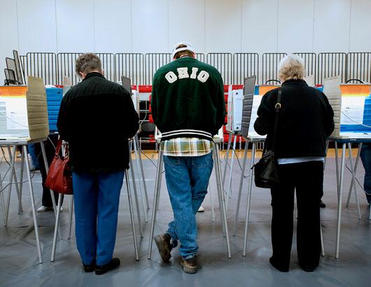 Voting Scenes from Across the Country 