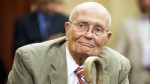 PHOTO: Rep. John Dingell, D-Mich., attends a news conference in the Capitol Visitor Center to recognize the 46th anniversary of Medicare.