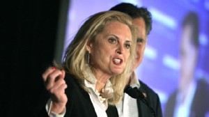 PHOTO: Ann Romney addresses the Americans for Prosperity Presidential Forum, Feb. 25, 2012 in Troy, Mich.