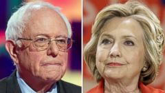 Hillary Clinton, Bernie Sanders, From GoogleImages