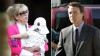 PHOTO:&nbsp;Rielle Hunter carries her daughter, left, in this file photo./John Edwards arrives at a federal courthouse in Greensboro, N.C., May 7, 2012.