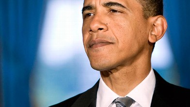 PHOTO: President Barack Obama pauses during remarks in the Grand Foyer of the White House in Washington, D.C., in this file photo.