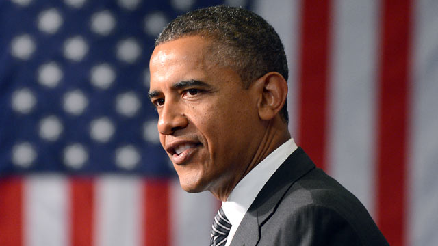 PHOTO: President Barack Obama speaks at an election campaign event in Baltimore, June 12, 2012.