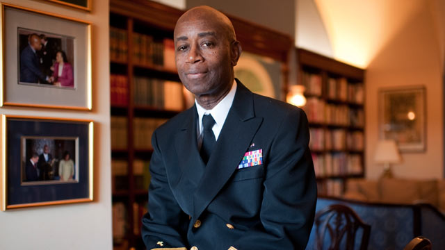PHOTO: Senate Chaplain Barry Black is photographed in his Capitol office.