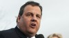 PHOTO: New Jersey Governor Chris Christie speaks during a campaign rally outside a grocery store in Des Moines, Iowa Dec. 30, 2001.