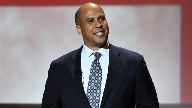 PHOTO: Cory Booker speaks onstage at the 22nd annual Glamour Women of the Year Awards at Carnegie Hall on Nov. 12, 2012, in New York City.