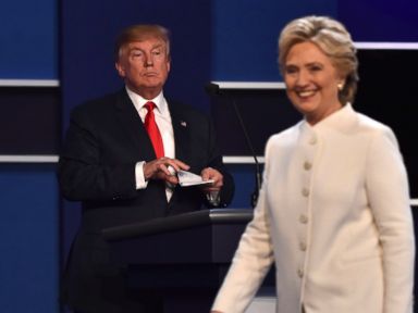 ANALYSIS: Clinton Puts Trump Where She Wants -- on Defense