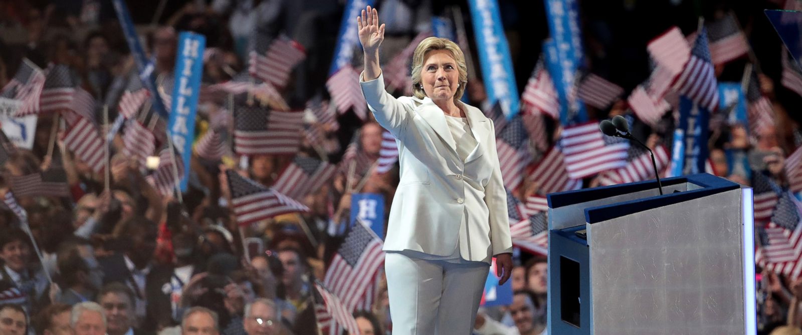 Hillary Clinton Makes History Accepting Democratic Nomination Abc News 