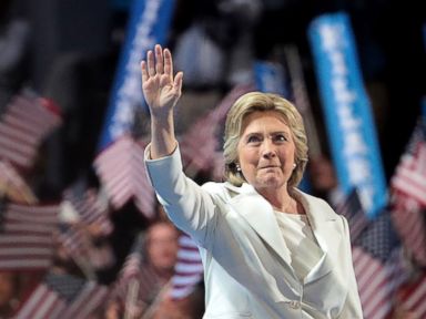 Hillary Clinton Makes History Accepting Democratic Nomination