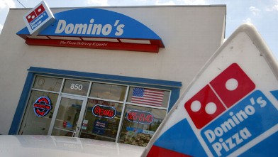 PHOTO: A Domino's Pizza store April 14, 2004 in Miami, Florida.