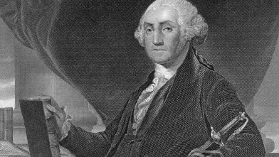 PHOTO: Portrait of George Washington.
