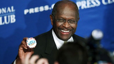 PHOTO: Herman Cain to America: Lighten Up!