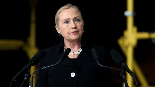 PHOTO: Secretary of State Hillary Clinton speaks at the ASC facilities on Nov. 15, 2012 in Adelaide, Australia.