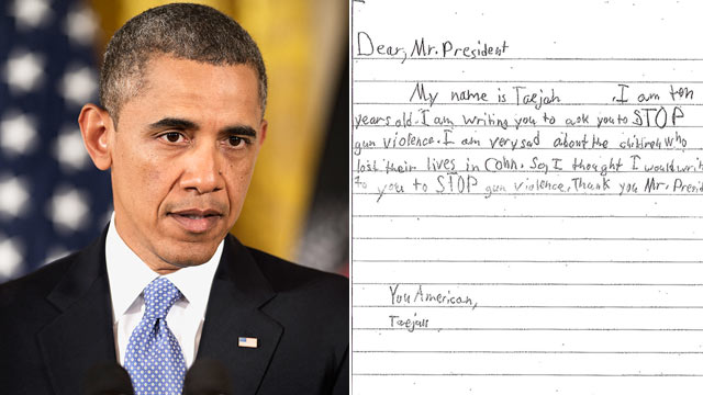 Write a letter to congress gun control